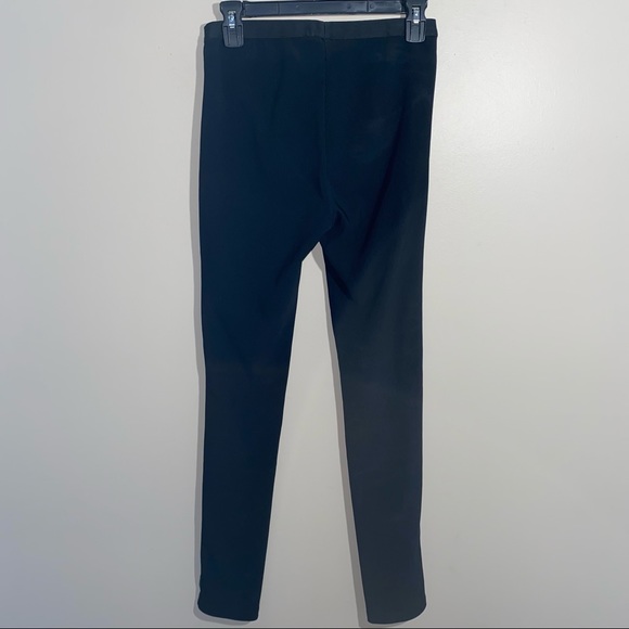 BCBGMaxAzria Black Maddex Faux Leather Leggings pants Size Small - Picture 5 of 6